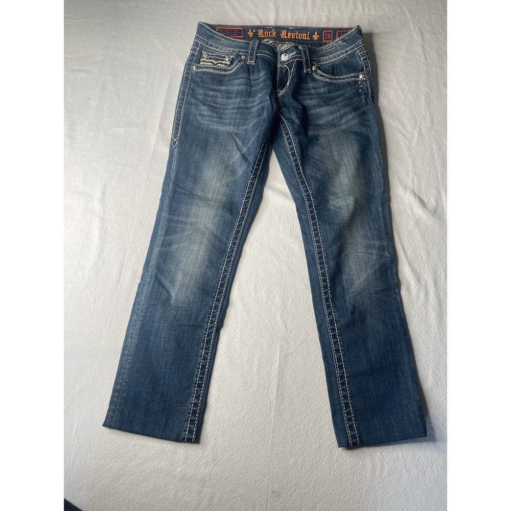 Rock Revival women jeans Sz 29 Celine  skinny 27” inseam